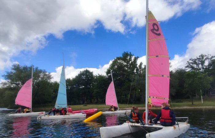 Rodez. At the Cardaillac school, learning took place through sailing