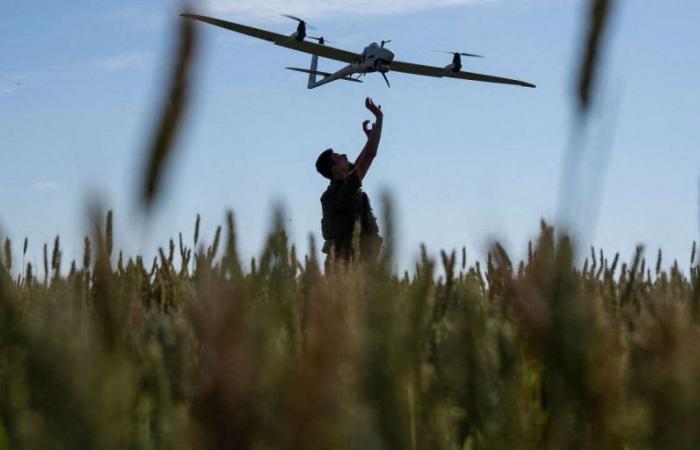 the Russian army claims to have destroyed thirty Ukrainian drones in two border regions