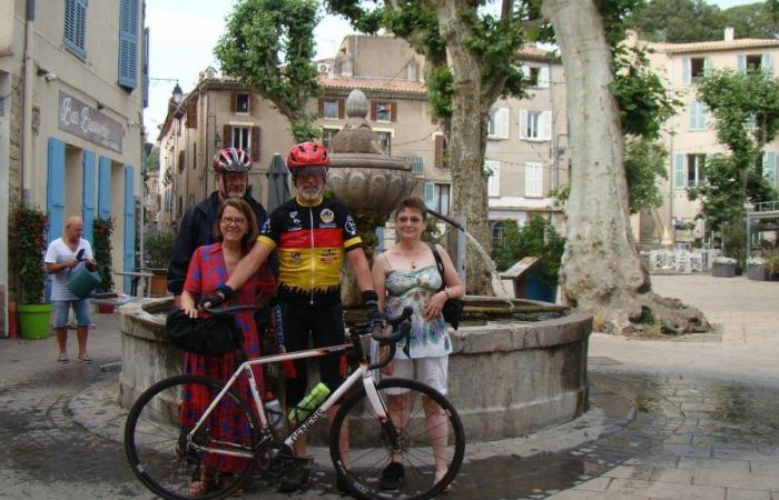 Stopover in Draguignan, he pedals 1,500 km to connect the Channel to the Mediterranean in support of his brother-in-law who is fighting cancer