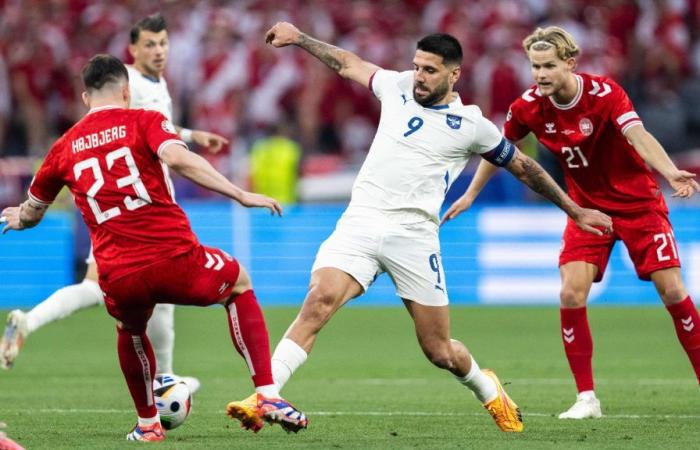 the Danes qualified in pain, end of Euro for the Serbs