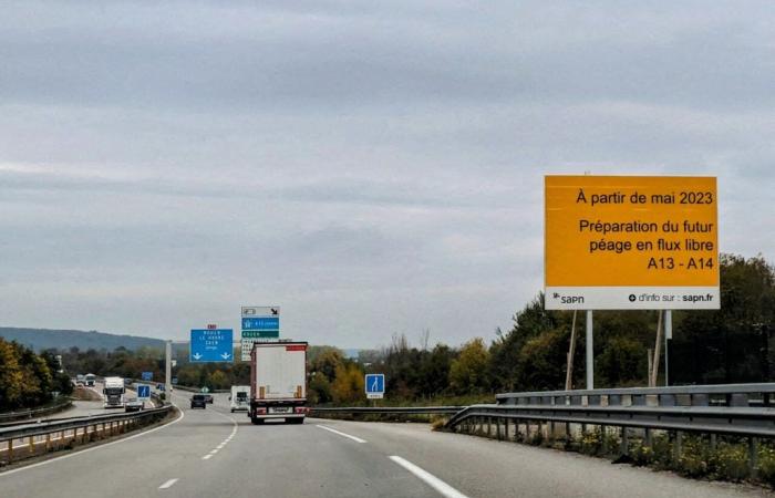 A79 near Clermont: a new way to pay on this toll-free motorway