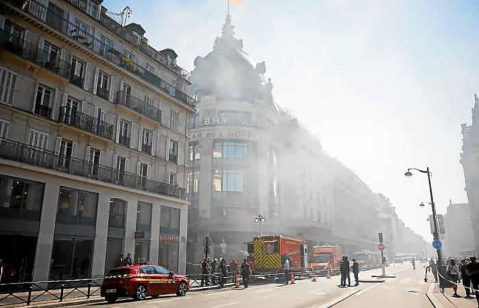 In Paris, seven injured including five firefighters during a fire in the Marais district