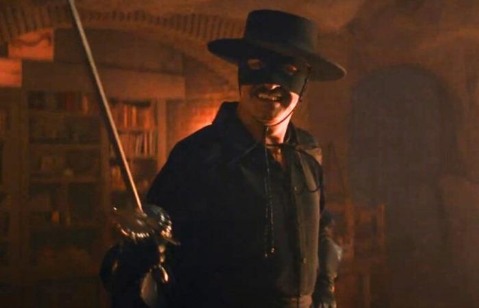 Jean Dujardin reveals himself as Zorro in the first trailer for the event series