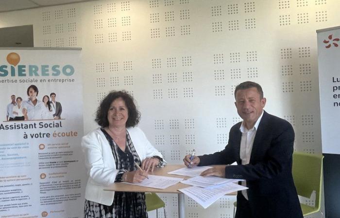 Wall. EDF signs a social partnership with Csiereso