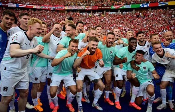 Austria, surprise winner of the Blues group, appears to be a spoilsport at Euro 2024