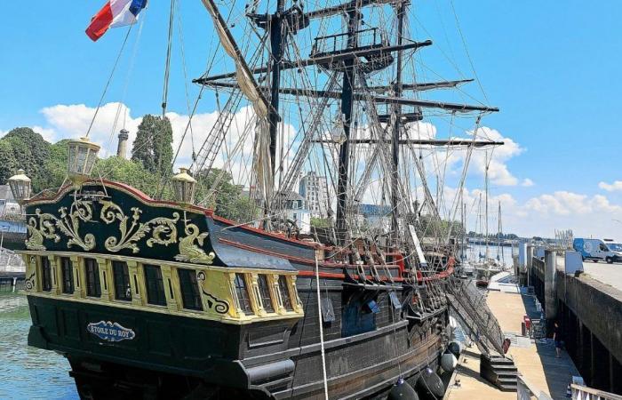 In Lorient Océans, the boat of the Count of Monte Cristo can be visited