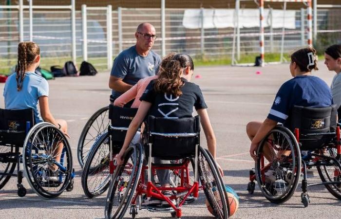 Marseillan – Handi Thau Access raised awareness among fifth grade students about disabled sports