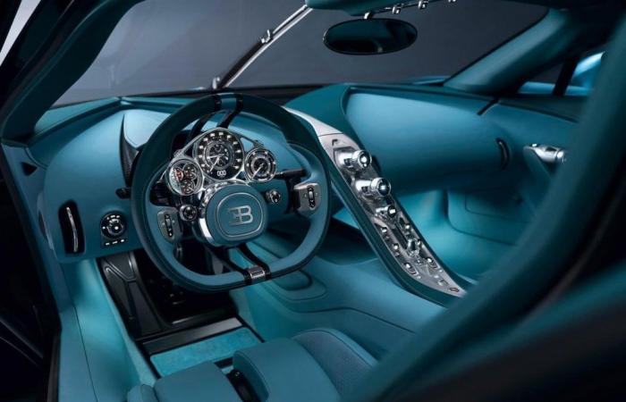 Bugatti collaborates with Swiss watchmakers for Tourbillon instrument cluster