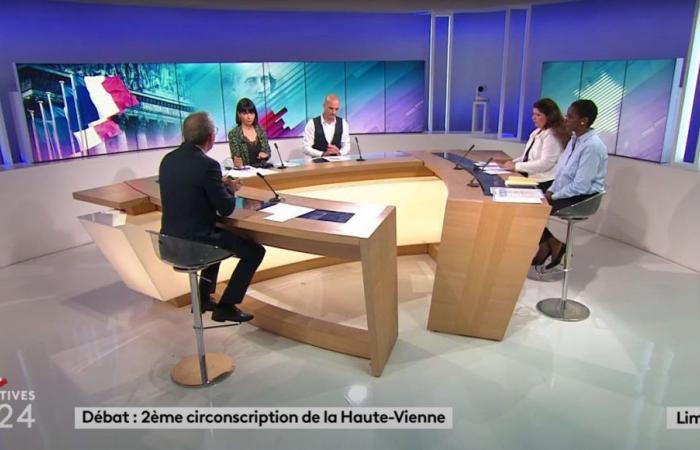 VIDEO – Legislative elections 2024: the debate in the 2nd constituency of Haute-Vienne