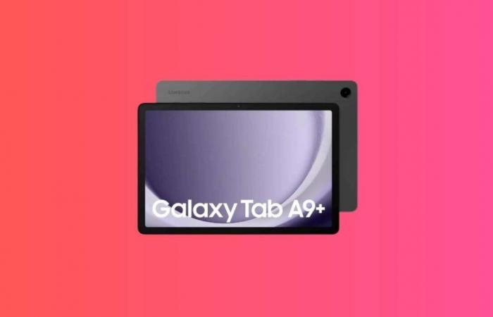 At less than 160 euros, the Samsung Galaxy Tab A9+ tablet is a hit on the web today
