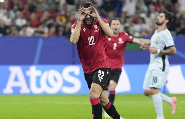 Georgia creates a sensation against Portugal and is in the round of 16