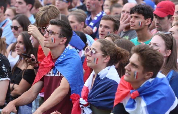 a fan zone in Châteauroux, if France goes at least to the semi-final