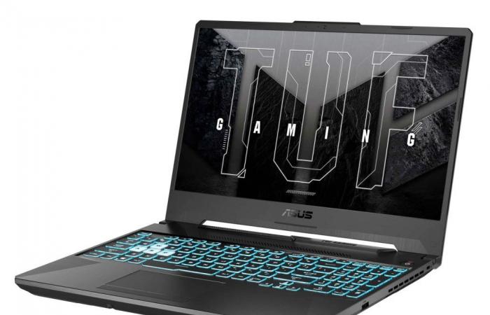 Sales €749 On sale for less than €650, the Asus TUF Gaming A15 TUF506NF-HN006W is a laptop PC for gaming and creating, perfect for small budgets
