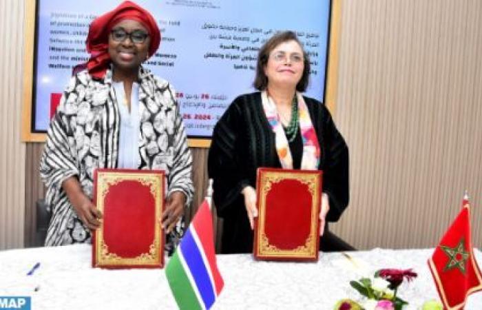Protection of the rights of women and children: an agreement signed between Morocco and the Gambia