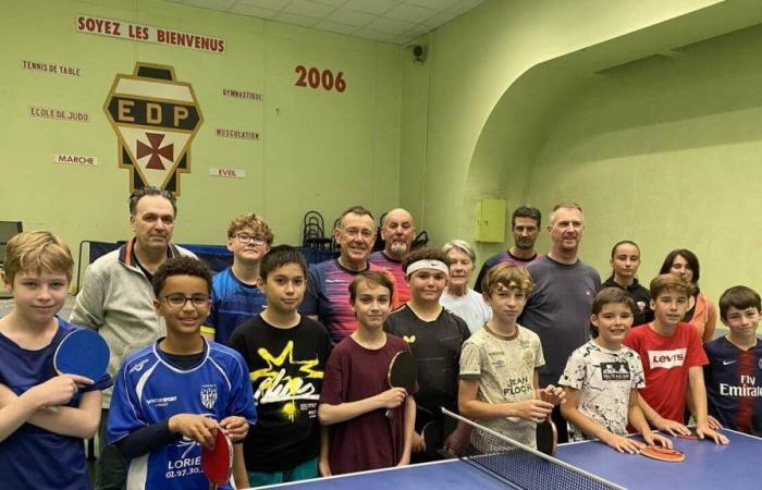 In Lanester, end of season for the players of Enfants du Plessis