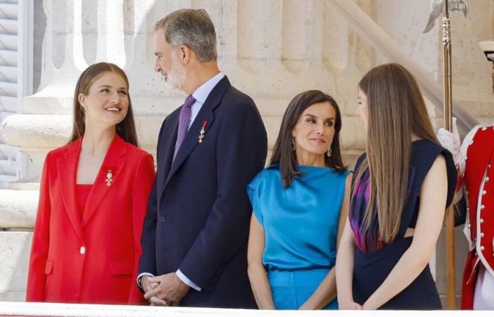 10 years of reign of Felipe VI: “Queen Letizia and I counted on the support of our daughters”