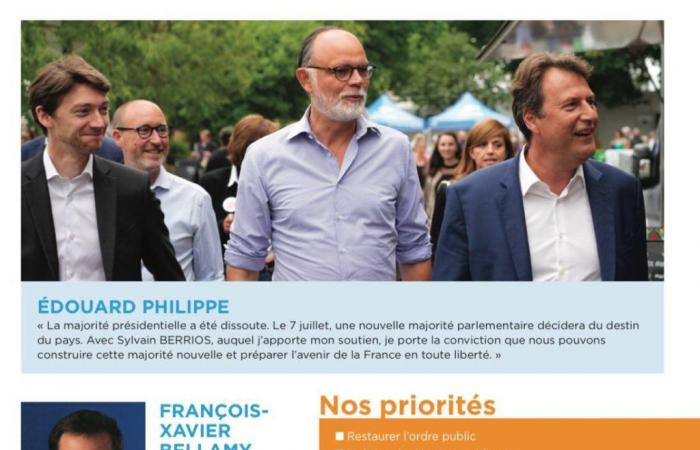 Edouard Philippe and François-Xavier Bellamy support the same candidate in Val-de-Marne