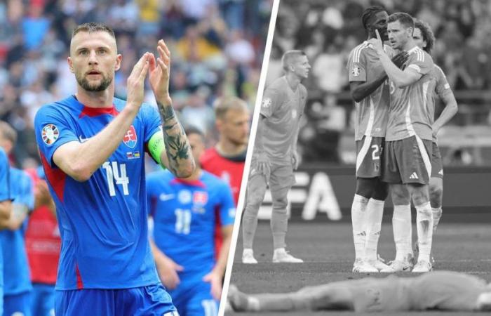 Skriniar in boss mode, Belgium without inspiration … The tops and flops of Slovakia-Romania and Belgium-Ukraine