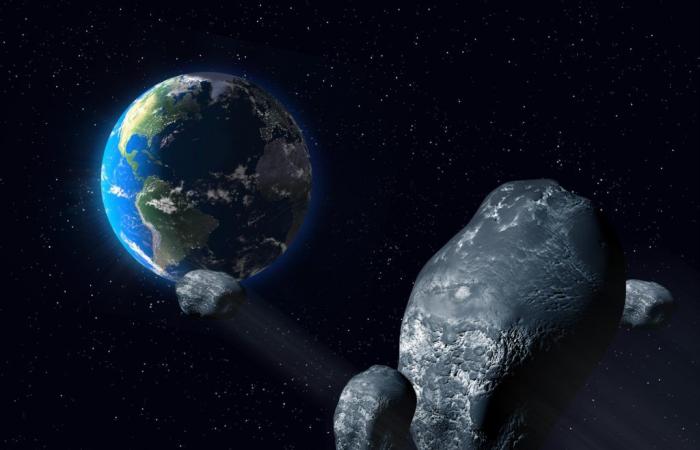 Space: two asteroids, including one (really) enormous, will “graze” Earth in the coming days