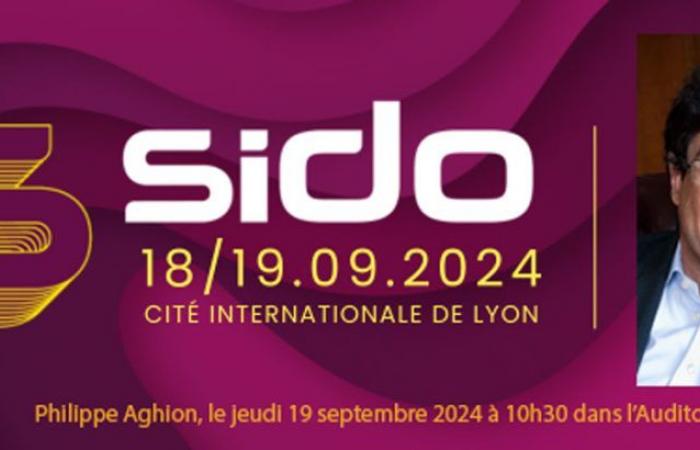 Philippe Aghion, co-president of the Artificial Intelligence Commission, speaks at SIDO Lyon 2024