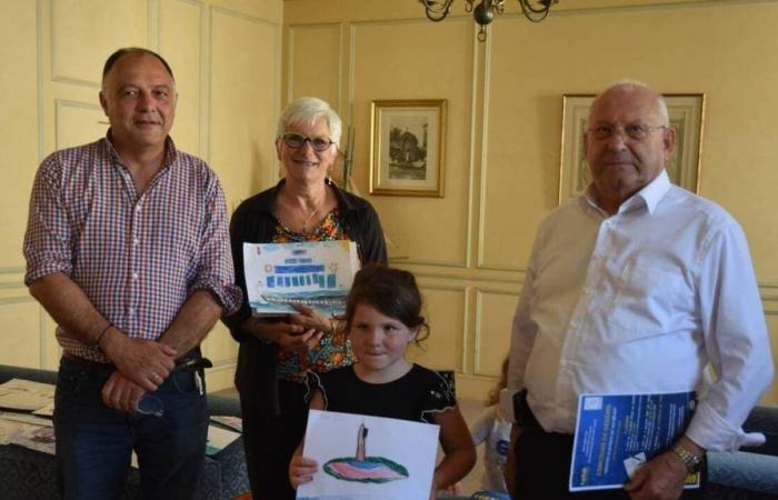 In Port-Louis, five winners of the Lorient Océans drawing competition