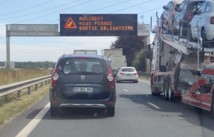 Seine-Maritime. After an accident, the A 150 motorway reopened to traffic