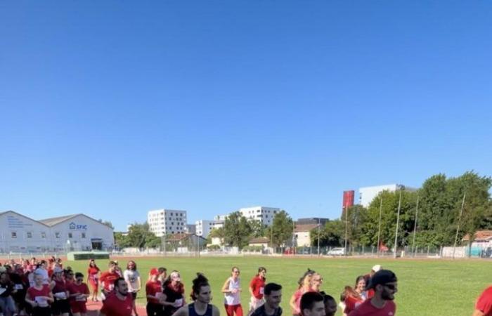 Les Foulées Rouges raised awareness among 300 people about healthy sport