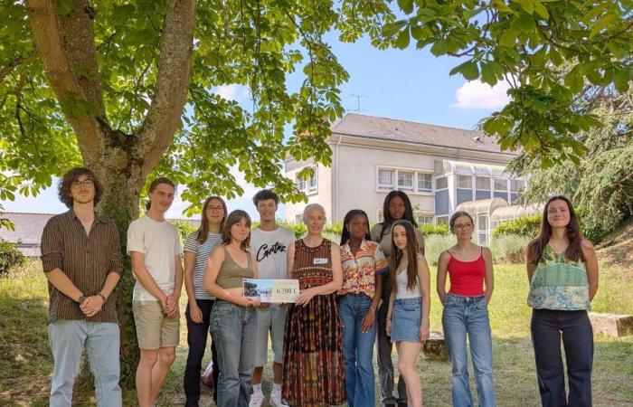 Saumur. Lycée Duplessis Mornay: €6,200 for the ASPIRE association thanks to high school students