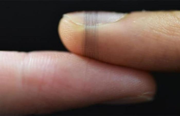Soon imperceptible sensors printed directly on the skin?