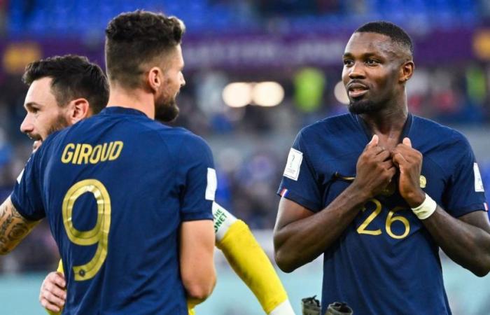 Giroud and Thuram are a hit in training against Mbappé