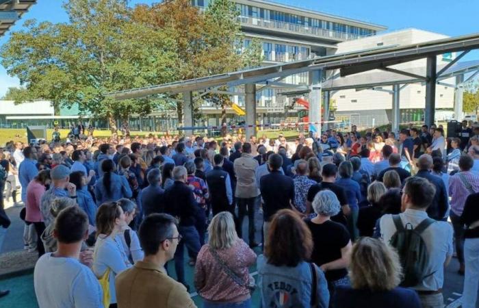 “Between 600 and 700 employees” walk out at the Crédit Agricole headquarters, near Saint-Brieuc
