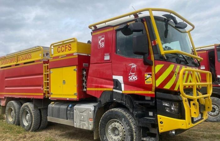 Three new tankers from the Calvados firefighters to fight vegetation fires