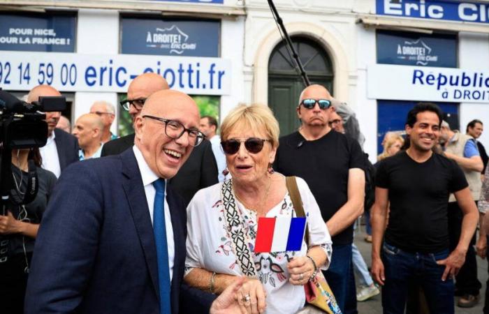 in Nice, Ciotti defends his alliance with the far right – Libération
