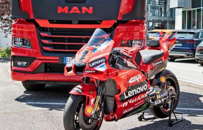 MAN Delivers Four New TGX Trucks to Ducati Lenovo MotoGP Team