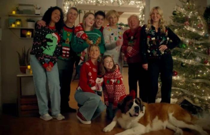Watch a hilarious first clip from the film The Christmas Cyclone