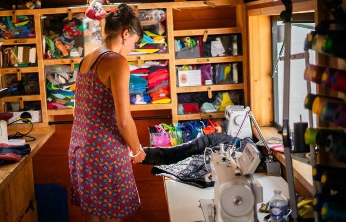 Have your sports clothes repaired at the Natural games village in Millau thanks to Patagonia