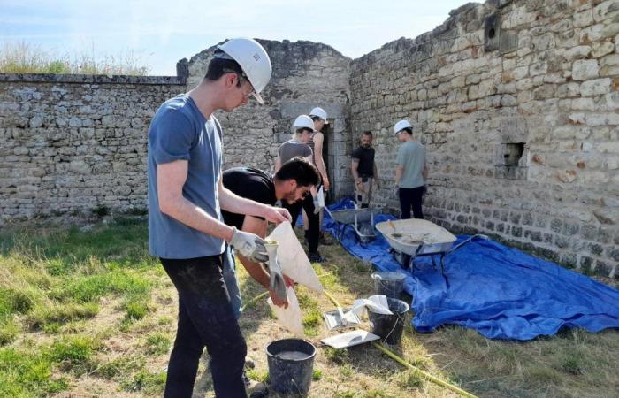 Young volunteers to save the largest redoubt in France