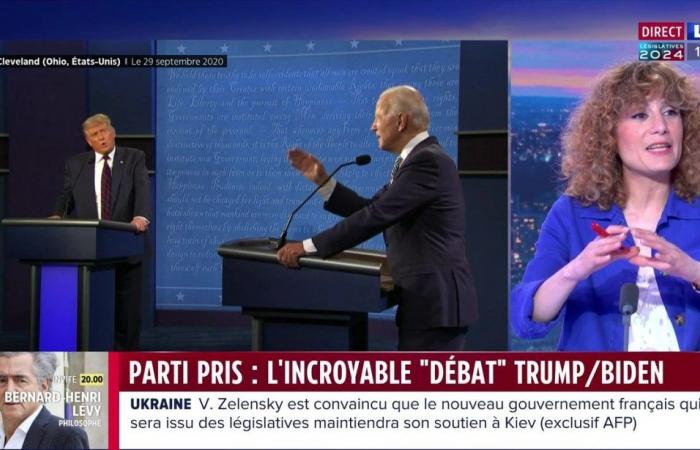 Bias: The incredible Trump/Biden “debate”, “Yes, E. Macron “shrivels” democracy”, and “Tax cows and pigs…” – 24 h Pujadas, the news in questions