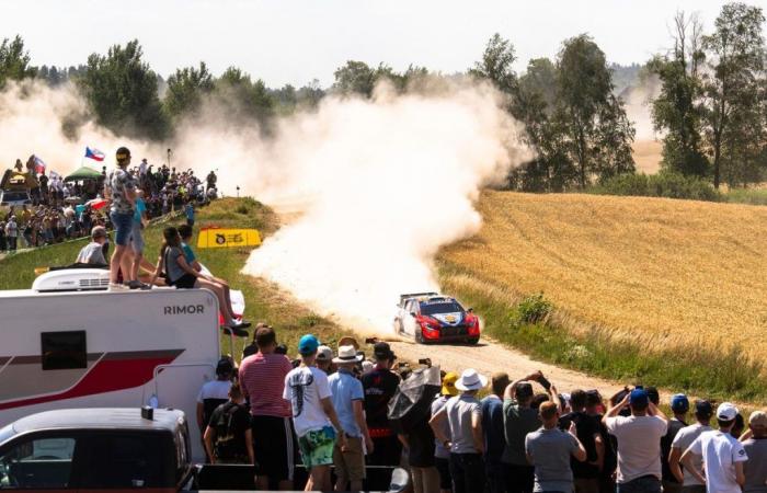 Tänak opens Rally Poland in the lead ahead of Neuville