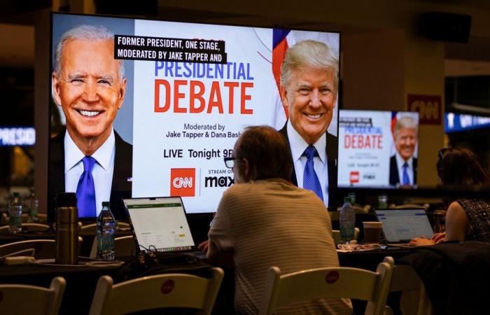 Biden and Trump less than an hour away from an all-important presidential debate