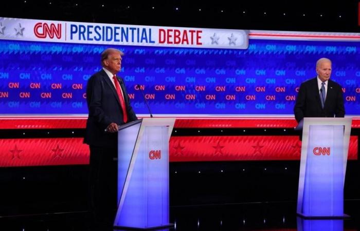 first debate between Joe Biden and Donald Trump