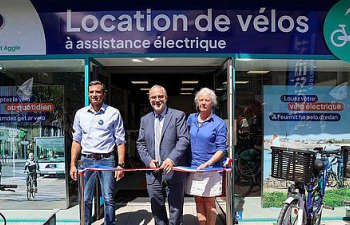 A new electric bike rental service throughout the Lorient Agglomération area