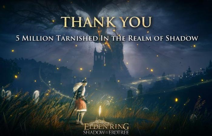 Elden Ring DLC ​​already exceeds 5 million units sold