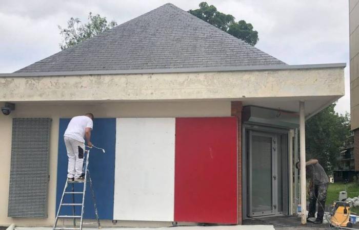Work soon to be completed at the police station in Lisieux, reopening expected this summer