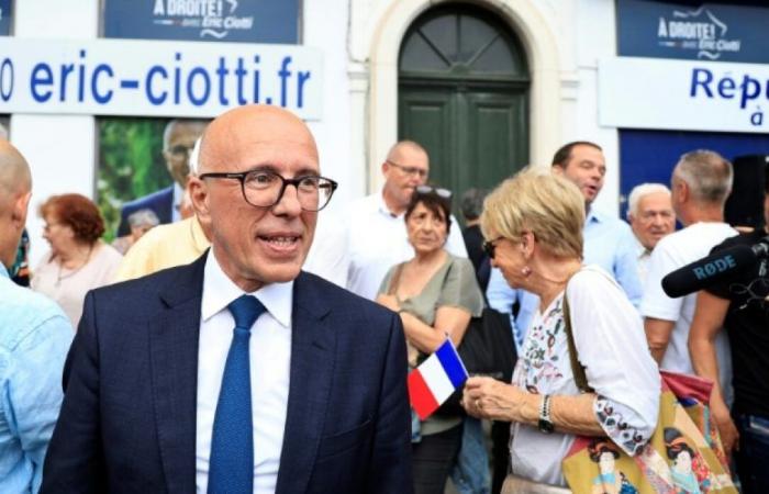 Legislative elections: in front of his LR and RN supporters in Nice, Ciotti calls for “general mobilization”