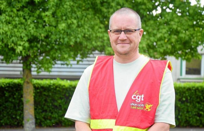 Frédéric Ludinart is the new face of the CGT in Côtes-d’Armor