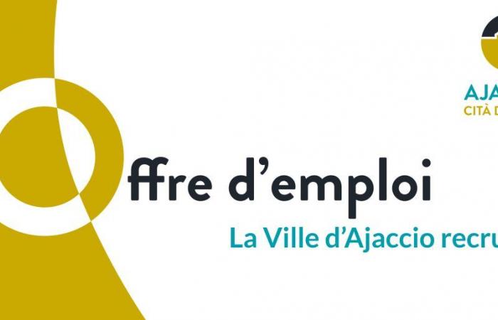 Ajaccio town hall is recruiting its director of land planning, accessibility, risk management
