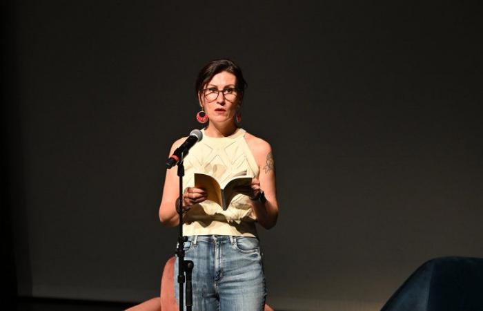 Marathon of words: Ovidie, a “free woman” in front of a packed house in Toulouse