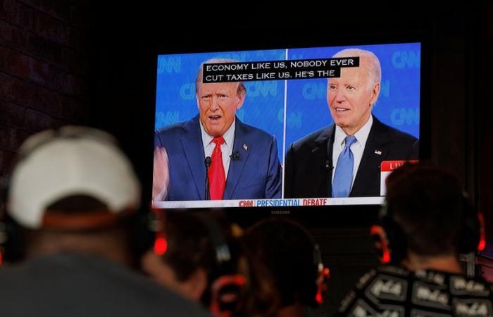 The Biden-Trump debate attracts 48 million viewers