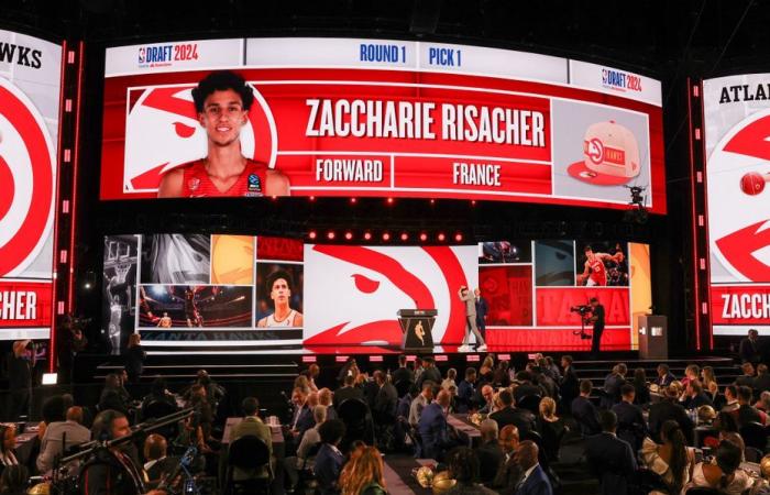 VIDEO. Zaccharie Risacher from Bourg-en-Bresse to the NBA, a look back at an exceptional career